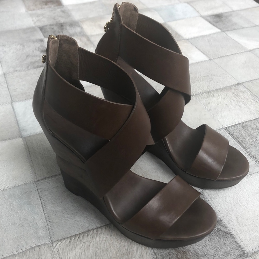 DVF Opal wedge sandals